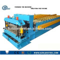 Profilé métallique Step Roof Tile Sheet Sheet Machine à vendre, Glazed Tile Sheet Roll Forming Machine